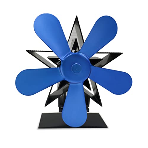 Ofenventilator mit 5 Flügeln, Aluminiumlegierung, Ersatzzubehör, geringer Verbrauch, Holzofen, hitzebetrieben, nicht elektrisch Ofenventilator mit 5 Flügeln, Aluminiumlegierung, Ersatzzubehör, geringer Verbrauch, Holzofen, hitzebetrieben, nicht elektrisch von YIZITU