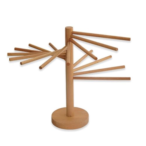 Pasta Cooking Tools Compact Wood Drying Stand Decorative Wooden Pasta Drying Rack Drying Holder Wooden Pasta Rack Pasta Cooking Tools Compact Wood Drying Stand Decorative Wooden Pasta Drying Rack Drying Holder Wooden Pasta Rack von YIZITU
