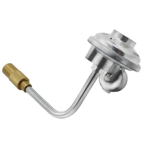 Praktisches Robustes Edelstahl Propan Griddle Regler Zubehör Für Tragbare Desktop Grills Easy Connection Adapter Propan Tanks Adapter von YIZITU