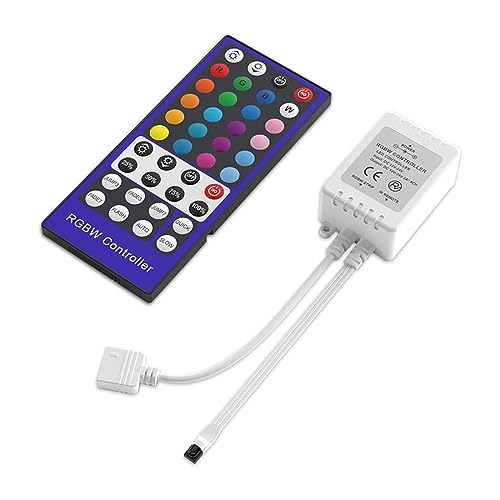 RGBW-Fernbedienung mit 40 Tasten, für 5050 3528 LED-Lichtstreifen, RGB-Controller, LED-Streifen, Zubehör, RGBW-Dimmer von YIZITU
