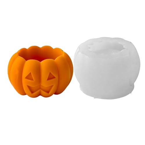 Saisonaler Rahmen mit unheimlichen Kürbisspektren, flexibles Backwerkzeug für Schokolade, Seife, Projekte, Halloween, Silikon Saisonaler Rahmen mit unheimlichen Kürbisspektren, flexibles Backwerkzeug für Schokolade, Seife, Projekte, Halloween, Silikon von YIZITU
