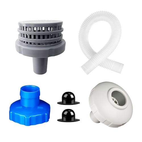 Set Pool Wasserschlauch Adapter Siebverbinder Sieb Skimmer Schlauch für 25022E Pool von YIZITU