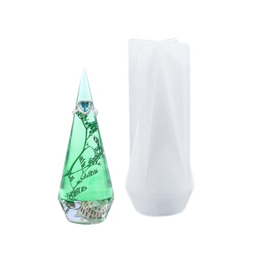 Silikon-Kegelform für Ringe und Schmuck, stabile glatte Oberflächen, Silikonform für Ringe-Halter, einfache Entformung von YIZITU