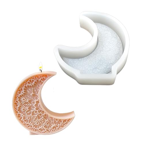 Silikonform für Fondant, Schokolade, Mondschlösser, Duftform, Festival, Tischdekoration, Werkzeug von YIZITU