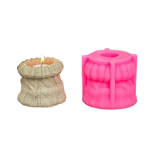 Silikonhandwerksformen Papierbeutel Form Stifthalter Formen Kerzenhalter Schimmel Kerzenform Handherstellung Accessoire Betonschimmel von YIZITU