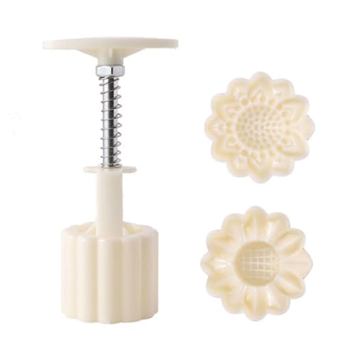 Sonnenblumen-Form, Mond-Kuchenform, Mittelherbst-Festival, Keksstempel, Handdruck, Backwerkzeug, Keksstempel und Presse zum Backen und Hochzeit von YIZITU