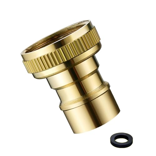 Stabiles Messing-Wasserhahn-Adapter-Set, tragbar, für Küchenarmaturen mit abnehmbaren Belüftern und Schlauchanschlüssen, Waschmaschinen-Wasserhahn-Anschlüssen von YIZITU