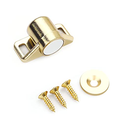 Türschnäpper Zinklegierung Schranktürmagnete mit starken für Küchenschrank Kleiderschrank Schrank Schrankschnäpper Messing von YIZITU
