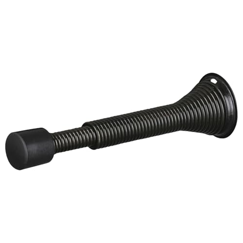 Upgrades Feder-Türstopper, ausziehbarer Wandschutz mit Gummi-Stoßstange, robuste Feder-Türstopper für Haushalt, Büro, Gummipuffer von YIZITU