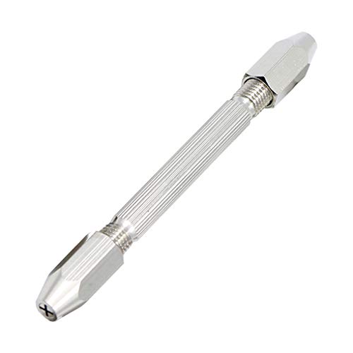 Verbessertes Mikrohandbuch Gimlet Doppelend Pin Vice Bohrbohrer Handbohrwerkzeug 0-3.1 Mm Mehrzweck Uhr Reparatur Kit Kegel Bohrmaschine Bit von YIZITU