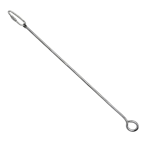 Vogelfutterhalter Edelstahl Stick Papageien Gemüse Obst Futterspender Leckerli Spieß für Sittiche Hängend für Käfig Vogelfutter Halter für Sittiche zum Käfig Hängend Edelstahl Obst Gemüse Stick von YIZITU