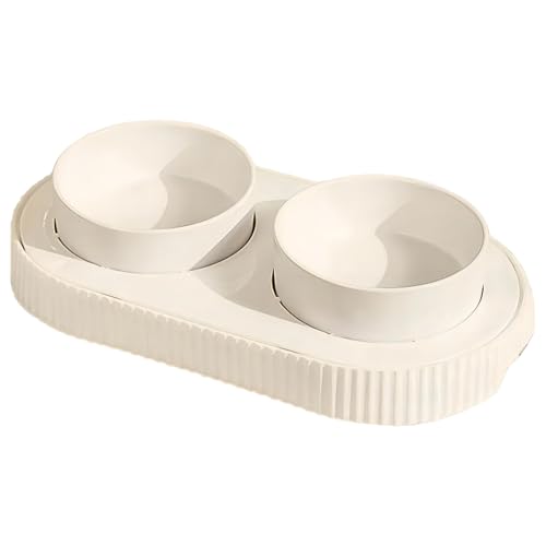 Warmes Trinken, Doppel-Keramiknäpfe für Haustiere, USB-beheizter Wassernapf, Futternapf für den Innen- und Außenbereich, thermisch Warmes Trinken, Doppel-Keramiknäpfe für Haustiere, USB-beheizter Wassernapf, Futternapf für den Innen- und Außenbereich, thermisch von YIZITU