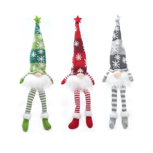 Weihnachtsdeko Set Zwerge Strickmütze Puppe LED beleuchtet Ornament für Desktop Regal Strickmütze Weihnachtsfigur Weihnachtsdeko Set Zwerge Strickmütze Puppe LED beleuchtet Ornament für Desktop Regal Strickmütze Weihnachtsfigur von YIZITU