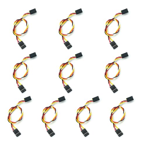 YIZITU 10 x 2,54-mm-Stecker, 22 AWG-Kabel mit Doppelkopf-Steckdosen für Hörgeräte und Elektronikprojekte, elektronische Projekte YIZITU 10 x 2,54-mm-Stecker, 22 AWG-Kabel mit Doppelkopf-Steckdosen für Hörgeräte und Elektronikprojekte, elektronische Projekte von YIZITU