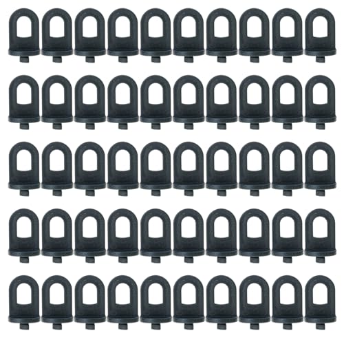 YIZITU 50 Stück Gewächshaus-Aufhängehaken, Pflanzen-Blumen-Aufhänger, Clips, Gartenzubehör, Befestigung, gebundene Schnalle, Töpfe, Aufhänger, Clip, professionelle Gewächshaus-Verschlüsse von YIZITU