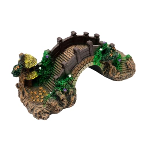 YIZITU Aquariumstatue Pavillons Höhlenbrücke Strand Handwerk Dekorationen Fischtank Lieferungen Meeres Kunsthandwerk Dekorationen Fischspielzeug Aquarium YIZITU Aquariumstatue Pavillons Höhlenbrücke Strand Handwerk Dekorationen Fischtank Lieferungen Meeres Kunsthandwerk Dekorationen Fischspielzeug Aquarium von YIZITU
