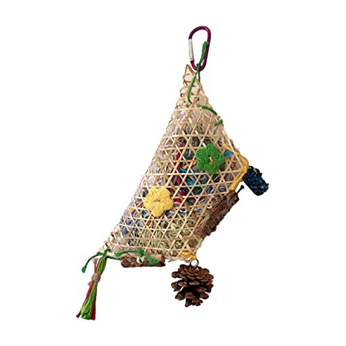 YIZITU Bird Shredders Spielzeug Farbenfrohe Shredding Papier Papagei Kaut Futterspielzeug Mit Haken Für Sittiche Lovebirds Brudel YIZITU Bird Shredders Spielzeug Farbenfrohe Shredding Papier Papagei Kaut Futterspielzeug Mit Haken Für Sittiche Lovebirds Brudel von YIZITU