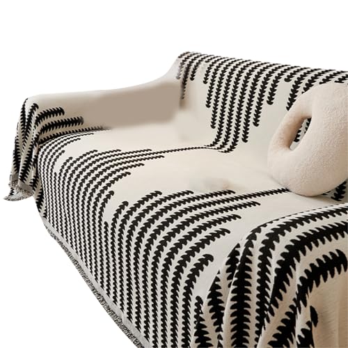 YIZITU Chenille Sofadecke bequem gepolstert Plüsch Kissen Leder Sofa Tuch Handtuch von YIZITU