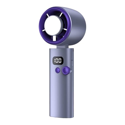YIZITU Handheld Lüfter Mit 100 Verstellbarer Geschwindigkeit Ruhigem USB Wiederaufladbarer Schreibtischvent von YIZITU