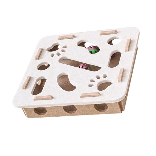 YIZITU Katzen Anreicherung Puzzle Spielzeug Für Kognitive Entwicklung Filzstoff Mehrere Löcher Indoor Play Puzzle Box Spiel Katzen Anreicherung Spielzeug YIZITU Katzen Anreicherung Puzzle Spielzeug Für Kognitive Entwicklung Filzstoff Mehrere Löcher Indoor Play Puzzle Box Spiel Katzen Anreicherung Spielzeug von YIZITU