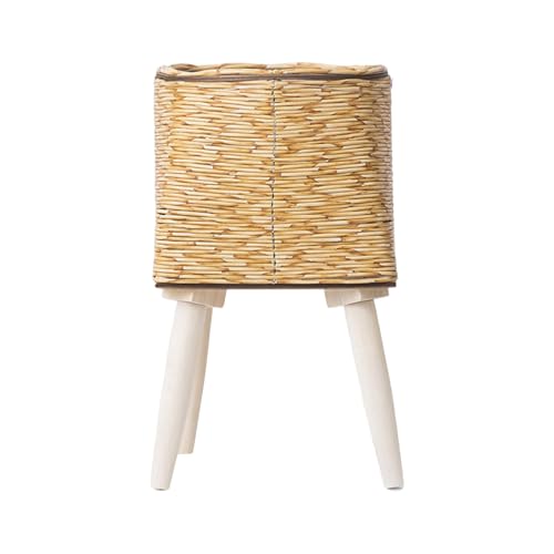 YIZITU Moderne Blumentöpfe aus künstlichem Rattan, elegante Pflanzgefäß-Dekoration, kreative Rattan-Stile, Blumentöpfe für den Innen- und Außenbereich, Terrassen-Dekoration, Übertopf YIZITU Moderne Blumentöpfe aus künstlichem Rattan, elegante Pflanzgefäß-Dekoration, kreative Rattan-Stile, Blumentöpfe für den Innen- und Außenbereich, Terrassen-Dekoration, Übertopf von YIZITU