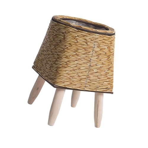 YIZITU Moderne Blumentöpfe aus künstlichem Rattan, elegante Pflanzgefäß-Dekoration, kreative Rattan-Stile, Blumentöpfe für den Innen- und Außenbereich, Terrassen-Dekoration, Übertopf YIZITU Moderne Blumentöpfe aus künstlichem Rattan, elegante Pflanzgefäß-Dekoration, kreative Rattan-Stile, Blumentöpfe für den Innen- und Außenbereich, Terrassen-Dekoration, Übertopf von YIZITU