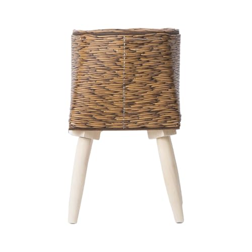 YIZITU Moderne Blumentöpfe aus künstlichem Rattan, elegante Pflanzgefäß-Dekoration, kreative Rattan-Stile, Blumentöpfe für den Innen- und Außenbereich, Terrassen-Dekoration, Übertopf YIZITU Moderne Blumentöpfe aus künstlichem Rattan, elegante Pflanzgefäß-Dekoration, kreative Rattan-Stile, Blumentöpfe für den Innen- und Außenbereich, Terrassen-Dekoration, Übertopf von YIZITU