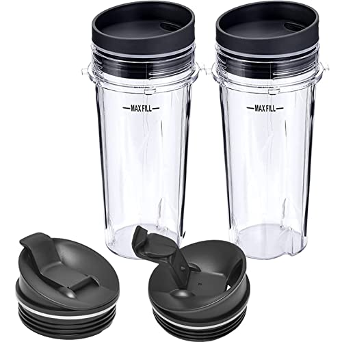 YIZITU Ninja-Servierbecher mit Deckel und Verschlussdeckel, 473 ml, Saftpresse, Trinkflasche, Reise-Trinkgläser, Einzel-Servierbecher für Essen, Party, Reisen YIZITU Ninja-Servierbecher mit Deckel und Verschlussdeckel, 473 ml, Saftpresse, Trinkflasche, Reise-Trinkgläser, Einzel-Servierbecher für Essen, Party, Reisen von YIZITU