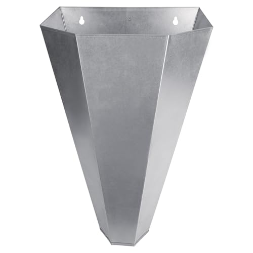 YIZITU Professioneller Geflügel-Rückhaltekegel für Vögel, Anti-Verletzungen, flache Rückseite, einfache Montage, Design für Truthahn, Broiler, Hühner, Metall, Huhn-Handhabungskegel von YIZITU