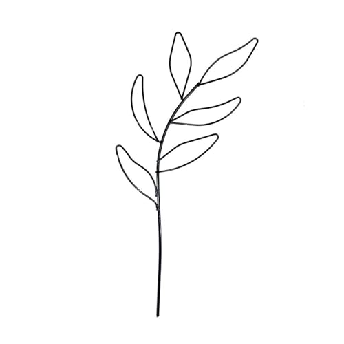 YIZITU Rankgitter für Topfpflanzen, kleine Gartenspalier für Kletterpflanzen, Metallhalter, Gestell für Töpfe, Blumen, Gemüse, Pflanzenständer von YIZITU