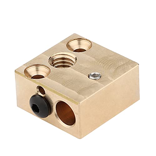 YIZITU Temperatur Kupfer Heizblock Ganzmetall Hotend Extruder Heatblock Für CR10/für 3D Drucker Heizblock 3D Drucker 3 Heizblock Kupfer von YIZITU