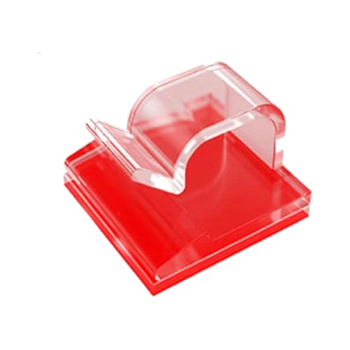 YIZWINS 100 Stück Kabelhalter Selbstklebend, Kabelclips Selbstklebend für Kabelmanagement, Kabelbefestigung Selbstklebend, Kabelführung Selbstklebend, Verwalten verschiedener Arten von Kabeln von YIZWINS