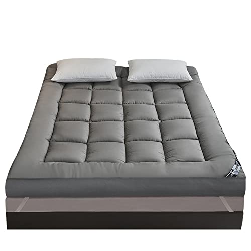 YIbing Japanische Futon-Matratze zum Schlafen, 10,2 cm dicke Tatami-Matte, faltbare Matratze, Bodenbett, Camping, tragbare Isomatte, Studentenwohnheim, Kingsize-Bett von YIbing