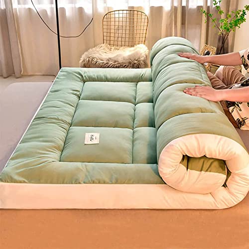 YIbing Klappbar Dicke Bodenmatratze, Tatami Matratze, Japanische Doppelmatratze, Atmungsaktive Japanischen Boden Futon-matratze Futonbett Matratze Futon, Leicht Zu Carry,D4,200X220cm von YIbing