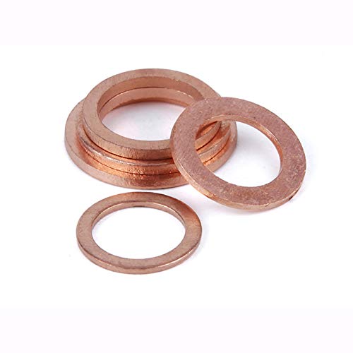 M3 M4 M5 M6 M7 M8 M9 M10 M12 M15 M17 M20 Messing Kupfer Dichtung Boot Quetschscheibe Flachdichtung Dichtungsring Ölwannenstopfen Dicke 0,1 mm-4x7x0,1 100 Stück M3 M4 M5 M6 M7 M8 M9 M10 M12 M15 M17 M20 Messing Kupfer Dichtung Boot Quetschscheibe Flachdichtung Dichtungsring Ölwannenstopfen Dicke 0,1 mm-4x7x0,1 100 Stück von YJBEAPT