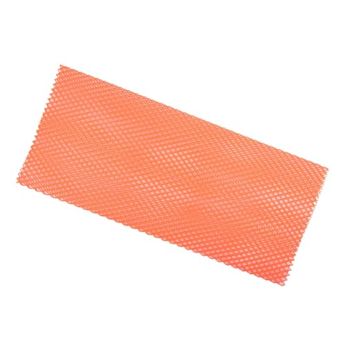 12L PVC Mesh Schutzhülle für Tauchbecken Wiederverwendbare Hülle Passend für die meisten Tauchzylinder Benutzerdefinierte Länge Mesh Abdeckung schützt vor Kratzern und Dellen (Orange) von YJDOORPLAY