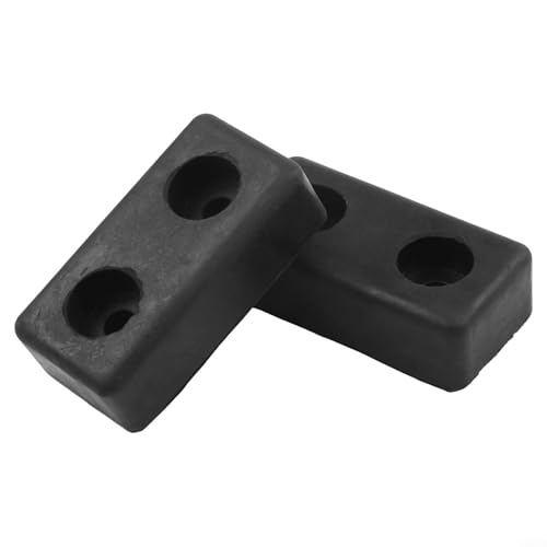 2 x Gummifüße für Ausrüstung, stoßdämpfende Stoßstangen für Sicherheit von YJDOORPLAY