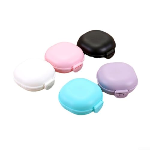 2 x versiegelte Seifenschachtel, leichter Behälter für Reisen und Zuhause, Badezimmer (weiß) von YJDOORPLAY