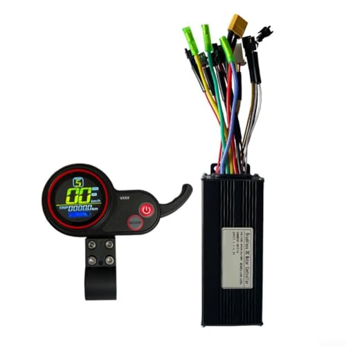 36V 48V 30A Sinus Controller + Anzeigeeinheit für Elektrofahrräder und Roller Effiziente Überwachung von YJDOORPLAY