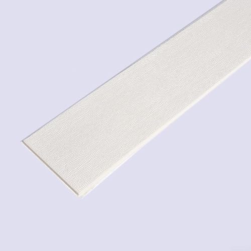 3D-Wandaufkleber, PVC-Material, wasserdicht, starke Haftung für Heimdekoration, Küche, Badezimmer, 1 Stück (weiß) von YJDOORPLAY