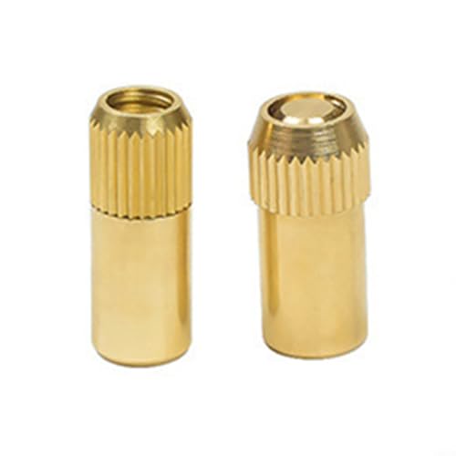 5 Metall-Regalstützen für Schränke mit 89 mm Länge, entworfen, um Regalwackeln zu verhindern und Bretter in Möbeln wie Vitrinen und Schränken zu sichern (9 mm) von YJDOORPLAY