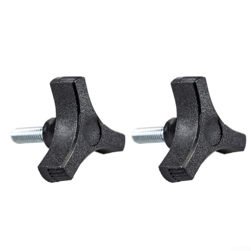 516 18 Gewinde-Kunststoffknaufgriff mit drei Zinken für den Einsatz in Holzbearbeitungsvorrichtungen und robusten Klemmvorrichtungen von YJDOORPLAY