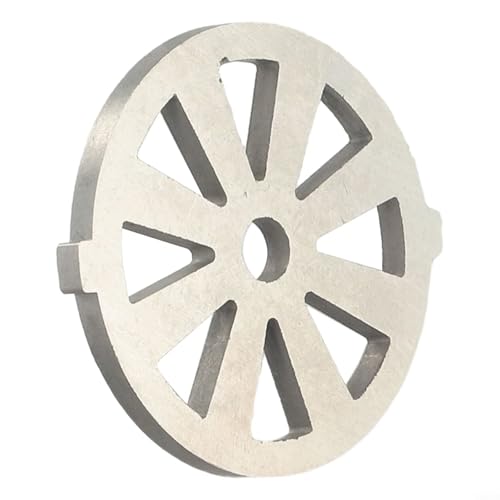 55 mm Fleischwolfplatte für Haushaltsmodelle, hergestellt aus sicherem 402 Edelstahl (Sektor) von YJDOORPLAY