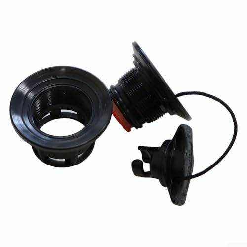 8 Löcher Aufblasbares Boot Luftventil Spirale Luft Schnell Aufblasen Deflate Schraube Düse Kappe Anti-Leakage Stöpsel Ersatz für Kajak Schlauchboot Luftmatratzen Floß Pool Boot von YJDOORPLAY