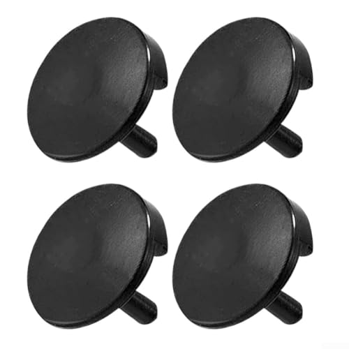 Air Fryer Rubber Tips Replacement Cap Covers, Food-Grade Heat Resistant Bumpers for Air Fryer Grill Pan Protection, Corner Guards for 4QT AF100 AF101 AF161 AF150, Black(4pcs) von YJDOORPLAY