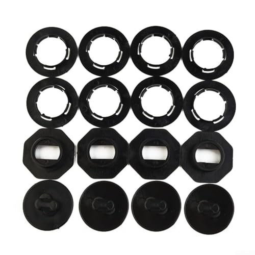 Auto-Fußmatten-Clips, 4 Sets Halterungen zur sicheren Befestigung der Matten in Fahrzeugen von YJDOORPLAY