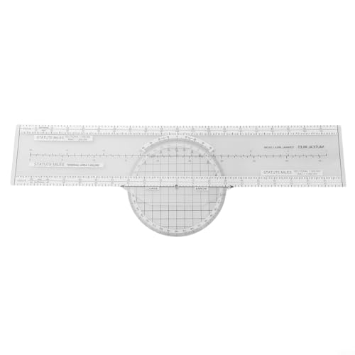Aviation Flight Plotter Lineal 360 Grad Azimut Rotation Slide Calculator Navigation Measuring Tool Aviation Flight Plotter Lineal 360 Grad Azimut Rotation Slide Calculator Navigation Measuring Tool von YJDOORPLAY