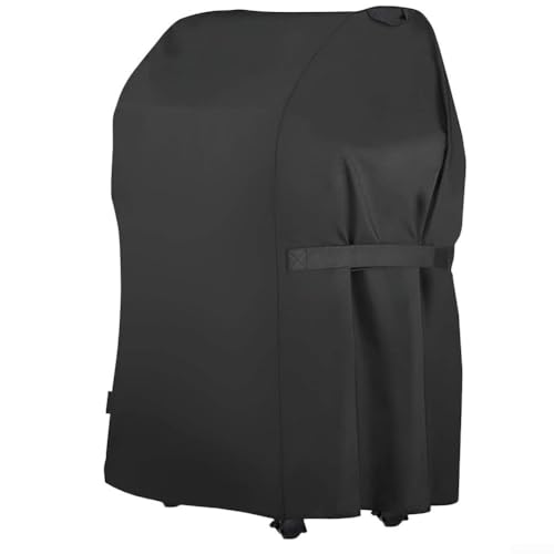 BBQ Grill Abdeckung Outdoor Gasgrill Abdeckung mit Aufbewahrungstasche Genäht Oxford Stoff Wasserdicht Schutz Schwarz von YJDOORPLAY