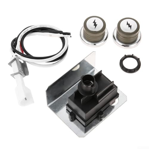 BBQ Grill Igniter Replacement Kit With Side Control Knob For Weber E-310 E-320 Gas Grills 2009-2012 BBQ Grill Igniter Replacement Kit With Side Control Knob For Weber E-310 E-320 Gas Grills 2009-2012 von YJDOORPLAY