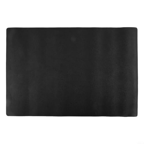 Badvorleger, Badezimmerteppich, waschbare Badematten für Badezimmerboden, Badewanne, Duschraum, 40,6 x 61 cm (schwarz) von YJDOORPLAY
